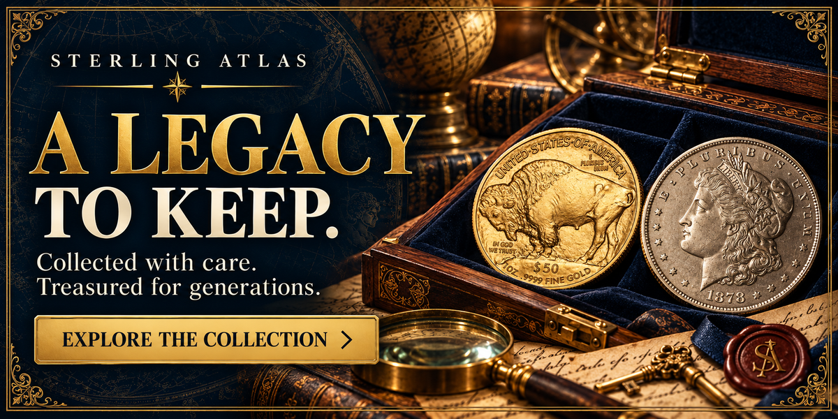 Sterling Atlas. A legacy to keep. Collected with care. Treasured for generations. Explore the collection.
