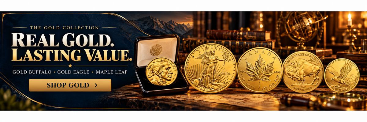 The Gold Collection — Real Gold. Lasting Value. Shop Gold.